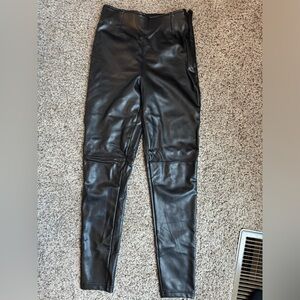 Abercrombie leather leggings